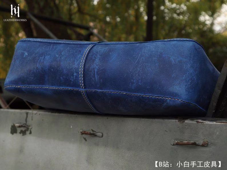 KiLeatherworks 的免费版型手提包 Jeannie - 3