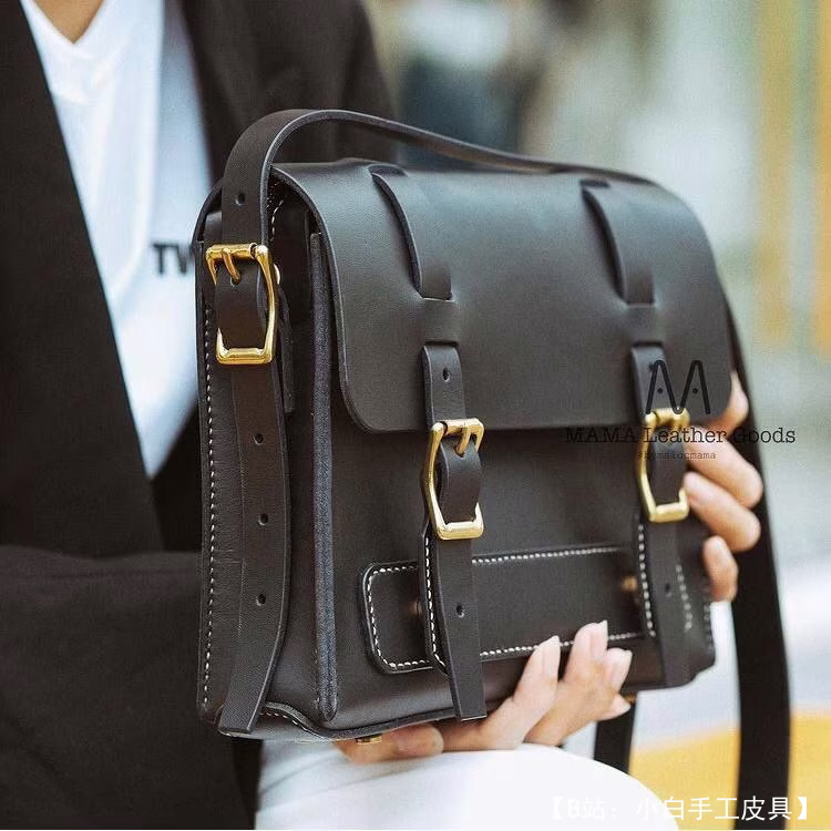 Mama 皮具提供的免费 Setchel 版型 - 2