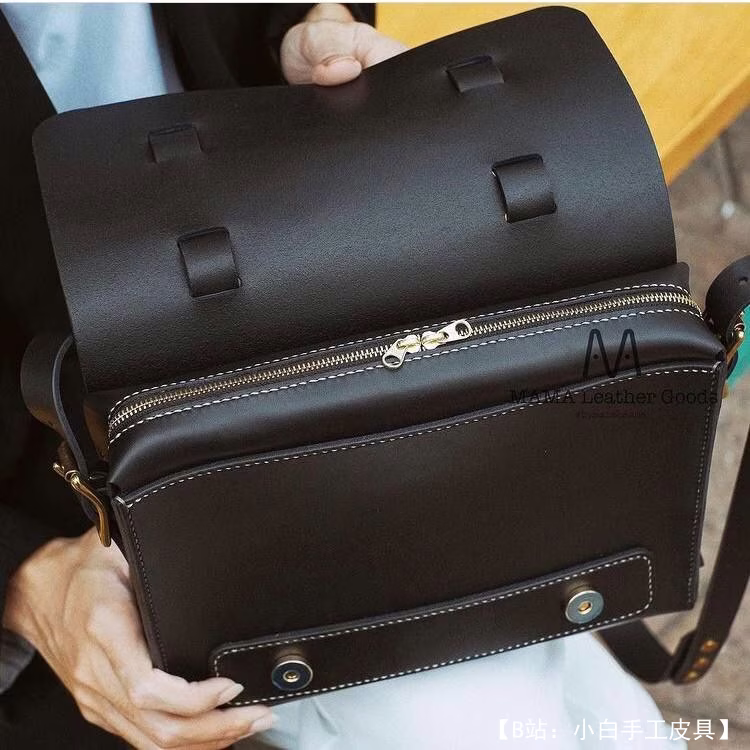 Mama 皮具提供的免费 Setchel 版型 - 3