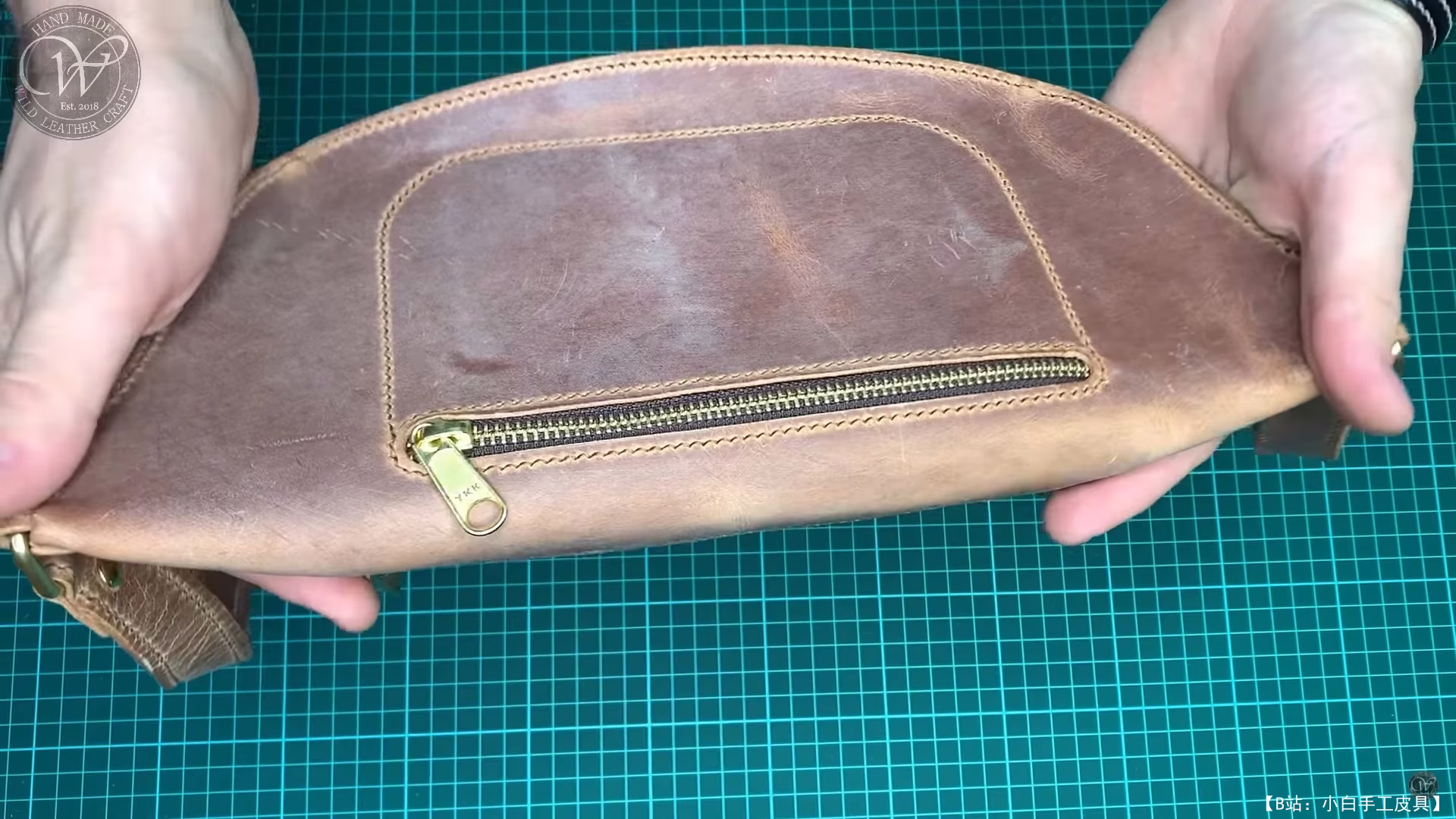 Max L'ermite 设计的免费模板香蕉腰包 - 2