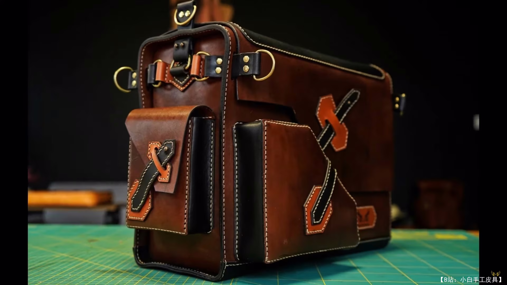 Creative Awl 提供的免费工具袋版型 - 2