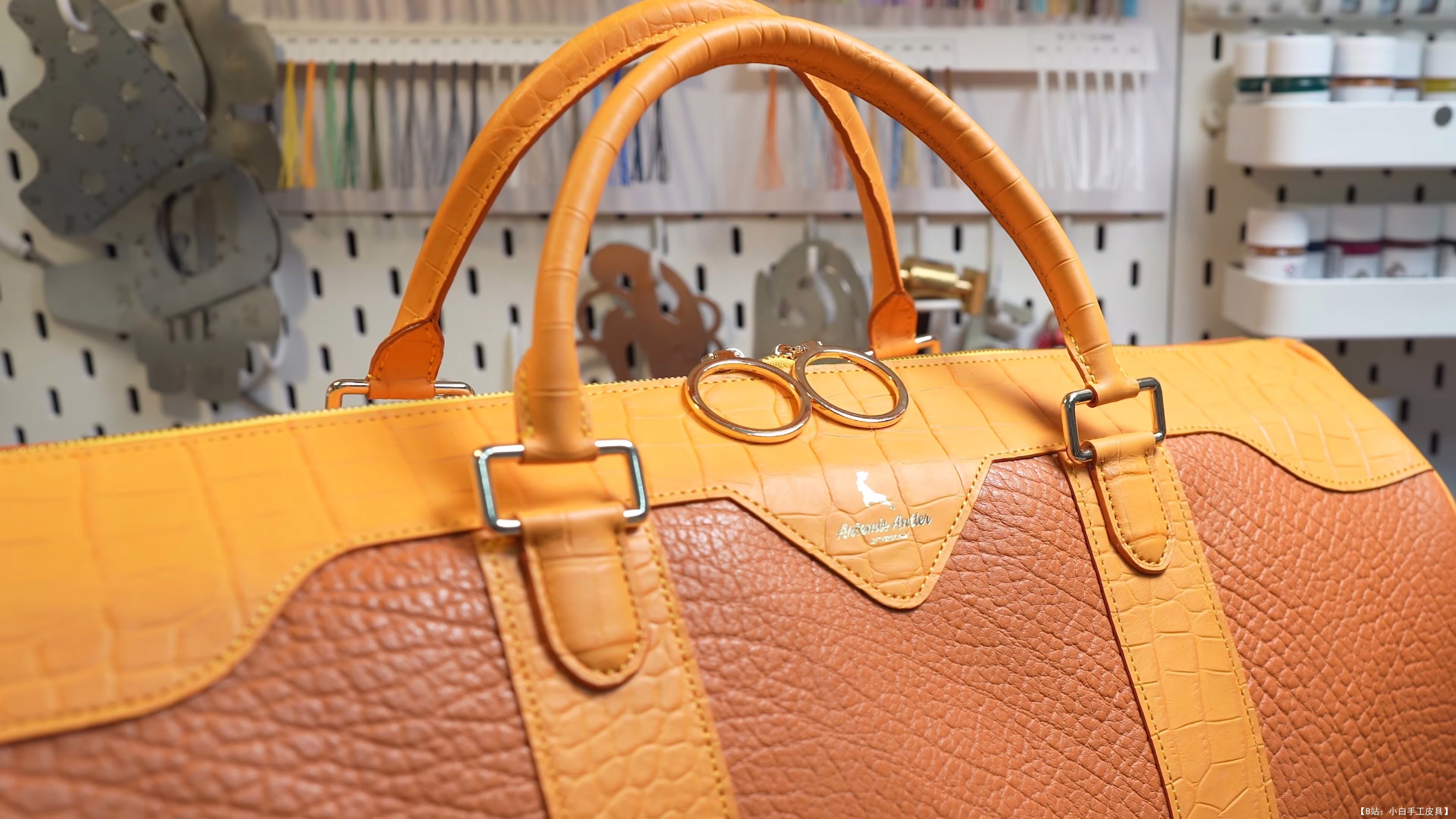 Artemis Antler 设计的免费旅行袋版型 - 2