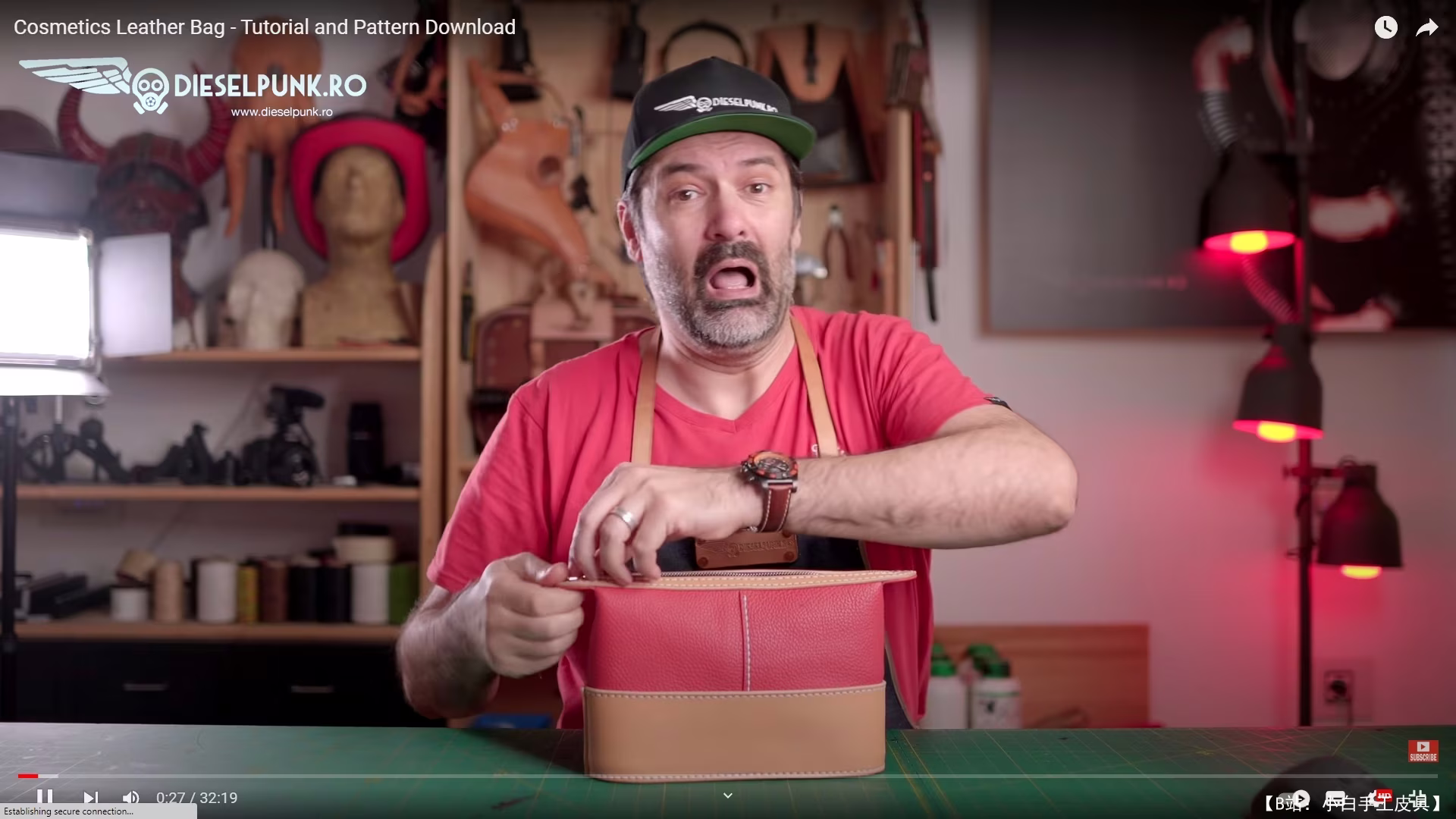 DieselpunkRo 版型化妆品皮包 - 1