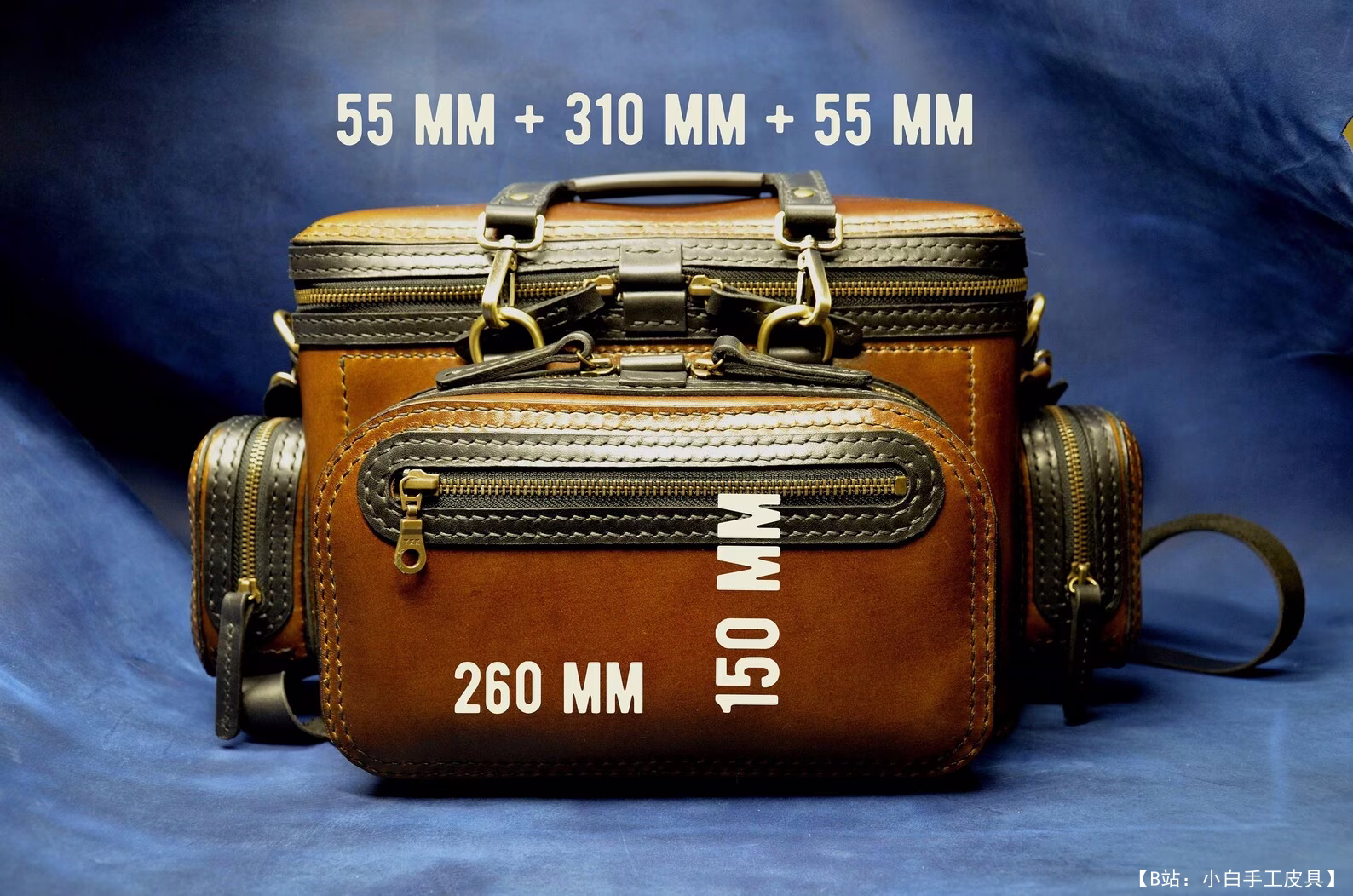 GizmoLT 带外部口袋的版型小旅行包 - 9