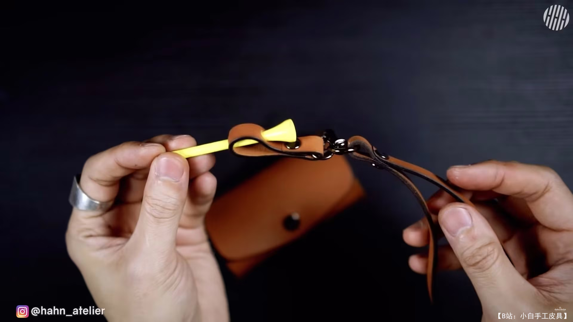 免费 Hahns Atelier 皮革高尔夫球包版型 - 7