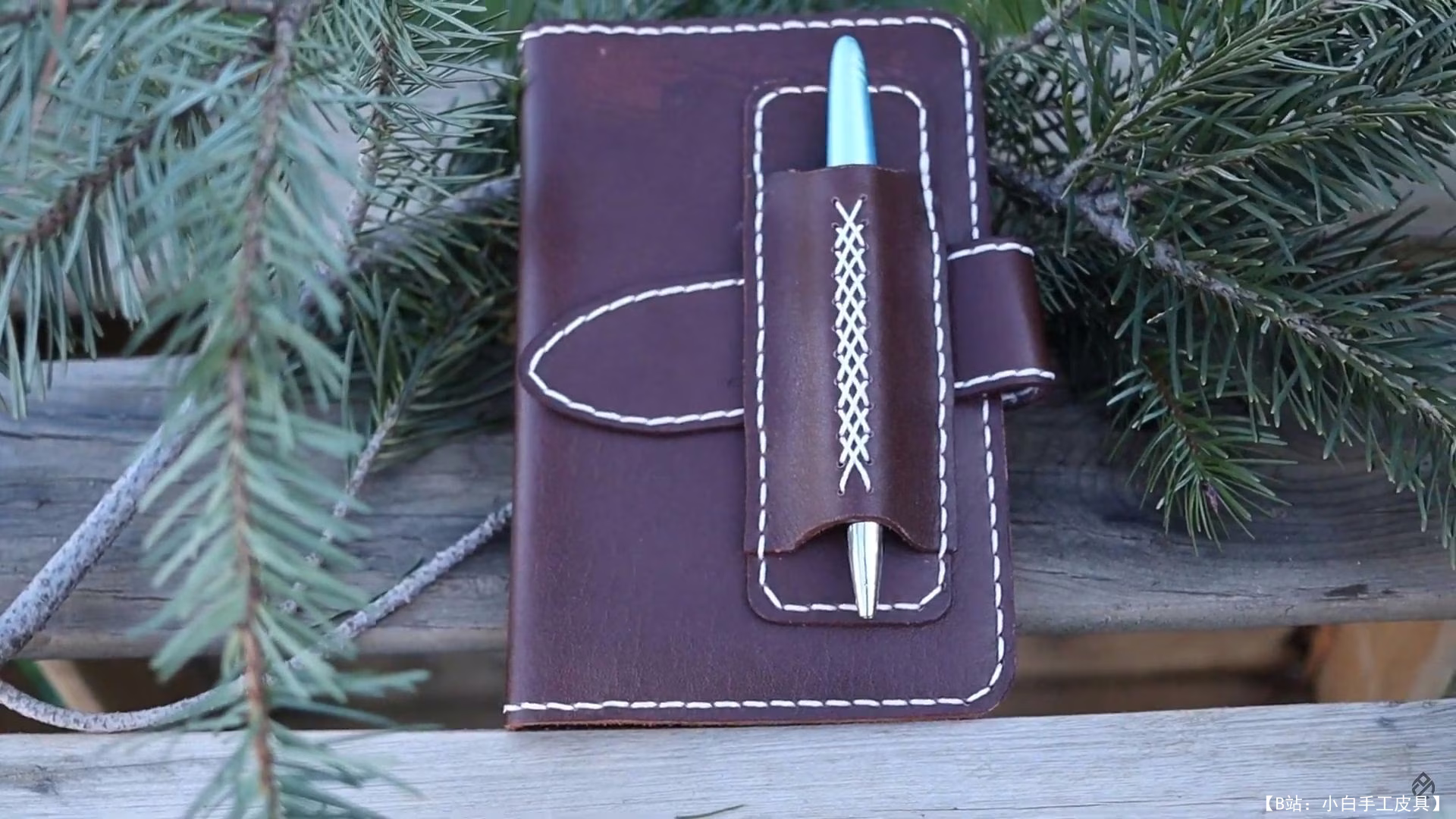 Petrichor Leather Co 提供的免费野外笔记版型封面 - 1