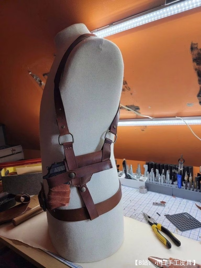 Thomas Wayne Leather 战术皮革皮套的免费版型 - 1