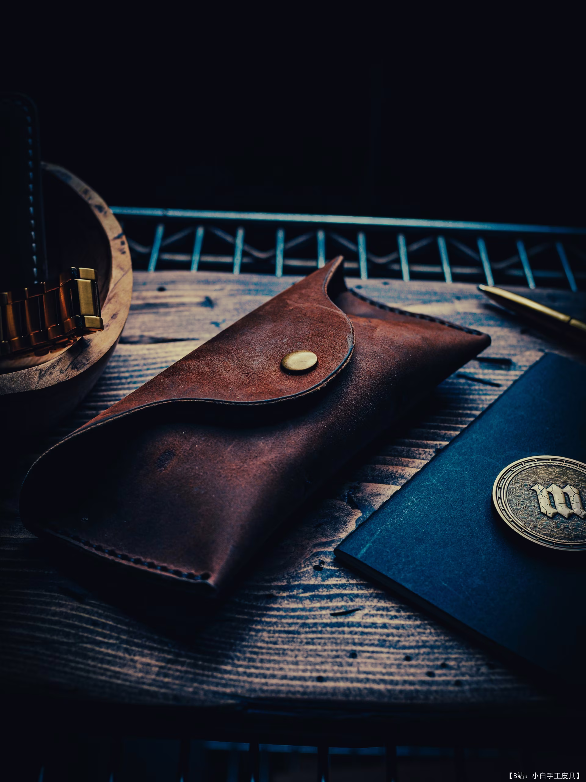 Black Flag Leather Goods 提供免费版型眼镜盒 - 2