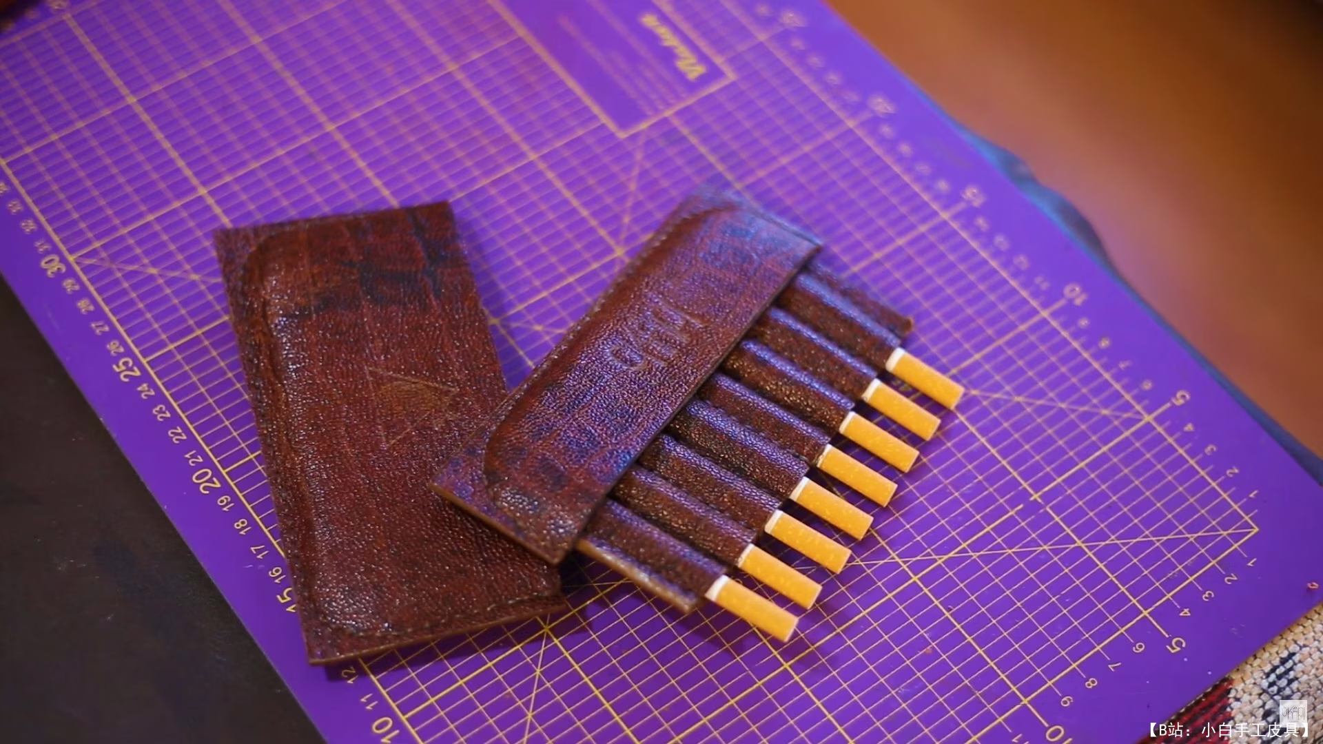 OKAPI 免费版型皮革烟盒 - 1