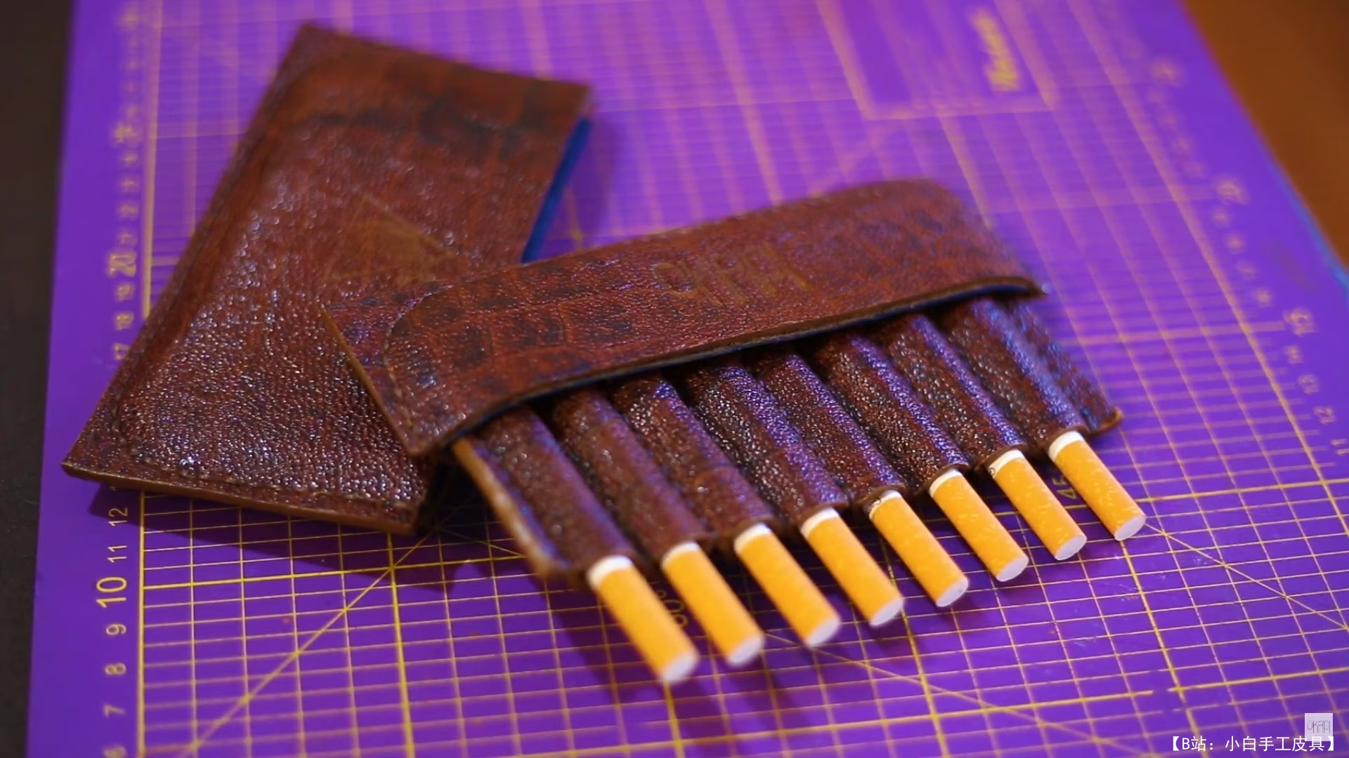 OKAPI 免费版型皮革烟盒 - 2