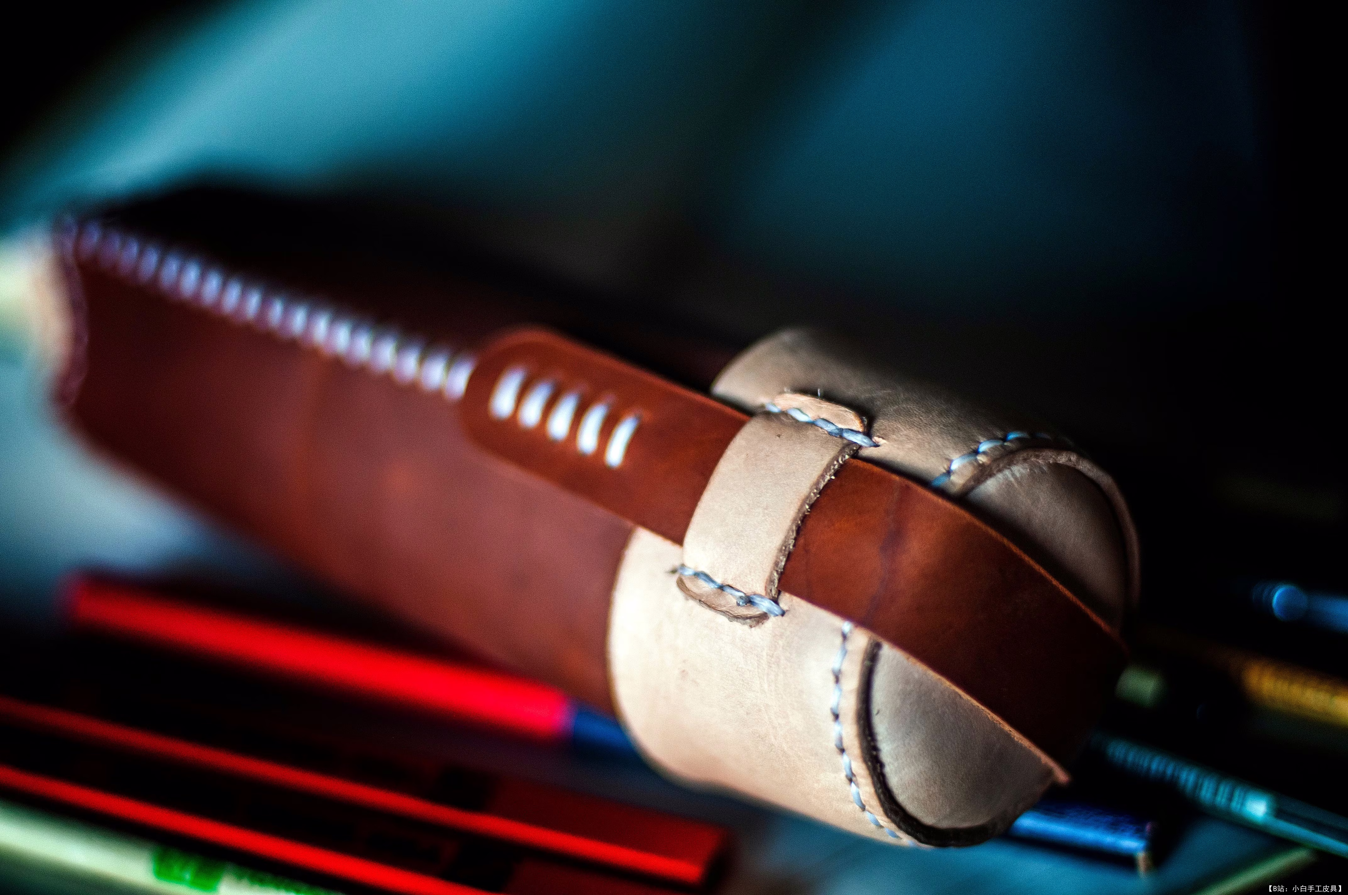 Karlova Design 的免费版型皮革笔袋 - 3