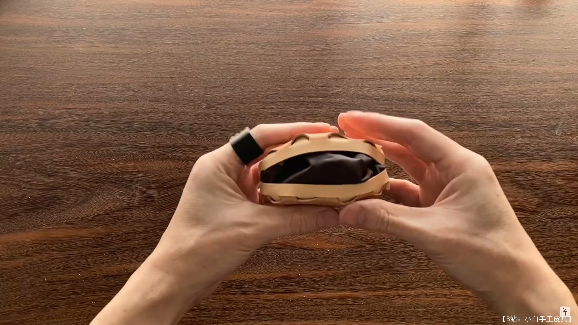 Sozonobo 无缝铜锣烧环保皮包盒的免费版型 - 4