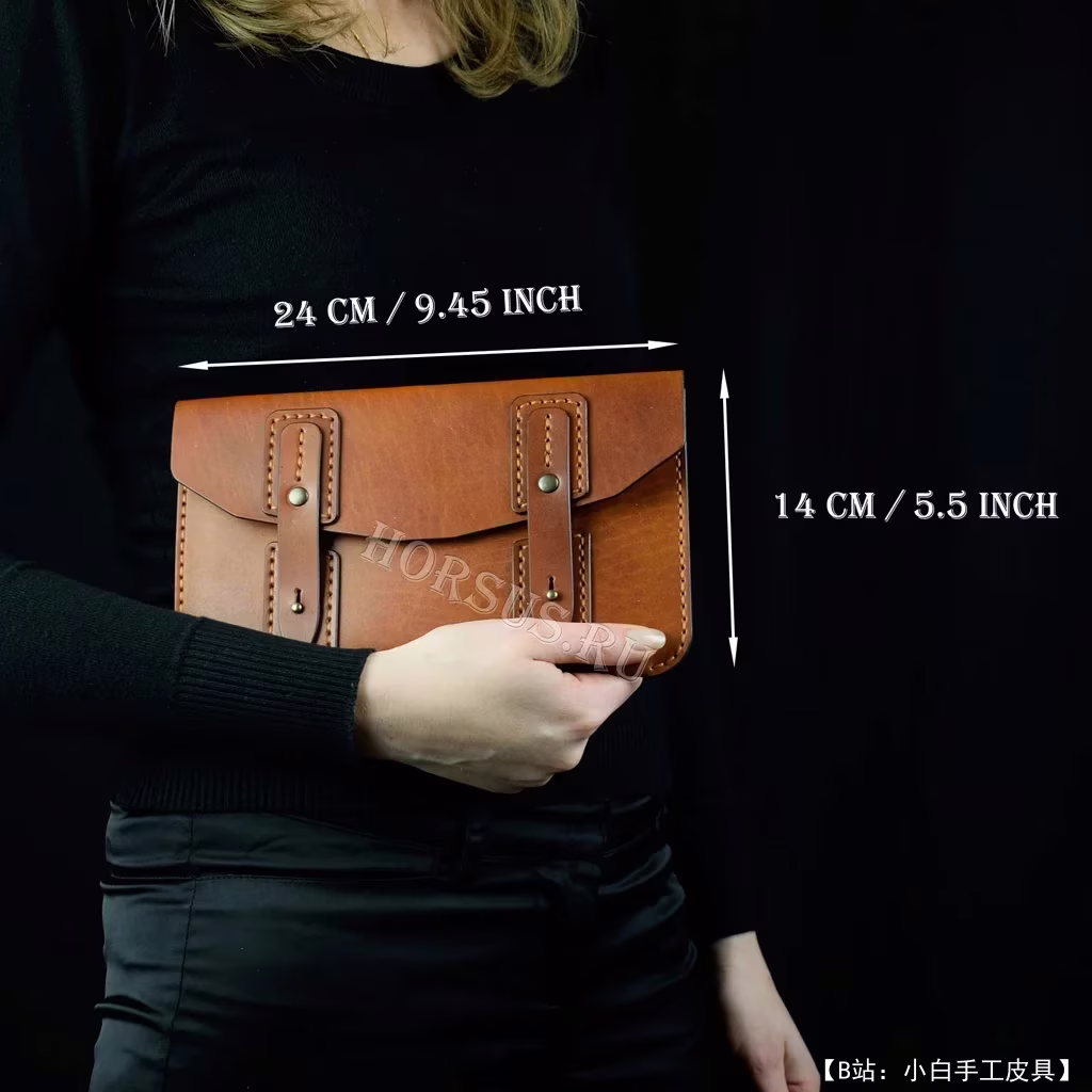 Horsus Leatherwork 提供的免费 Stigner 文件夹版型 - 5