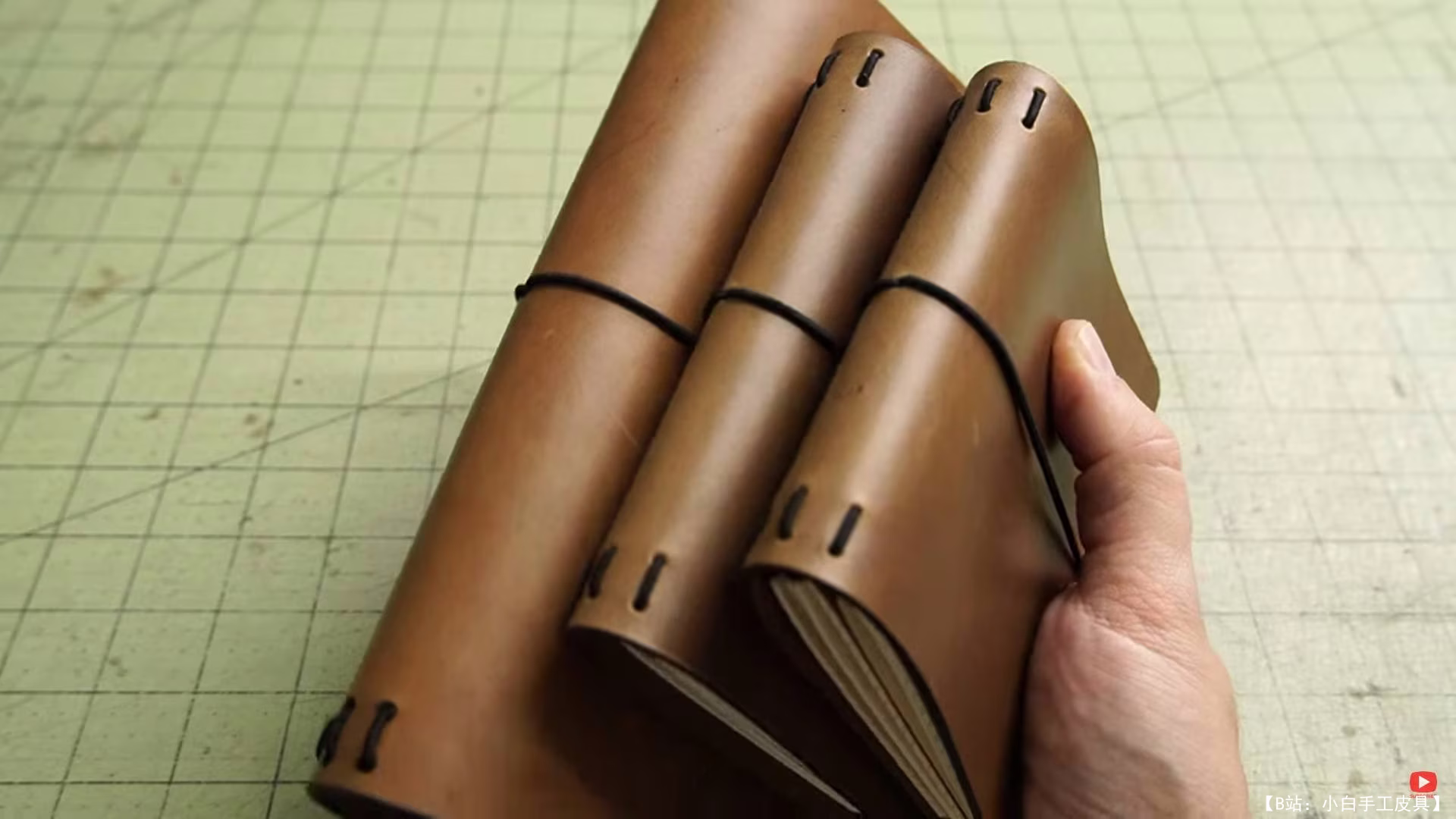 免费模板 3 Midori 风格皮革笔记本封面 MAKESUPPLY 出品 - 2