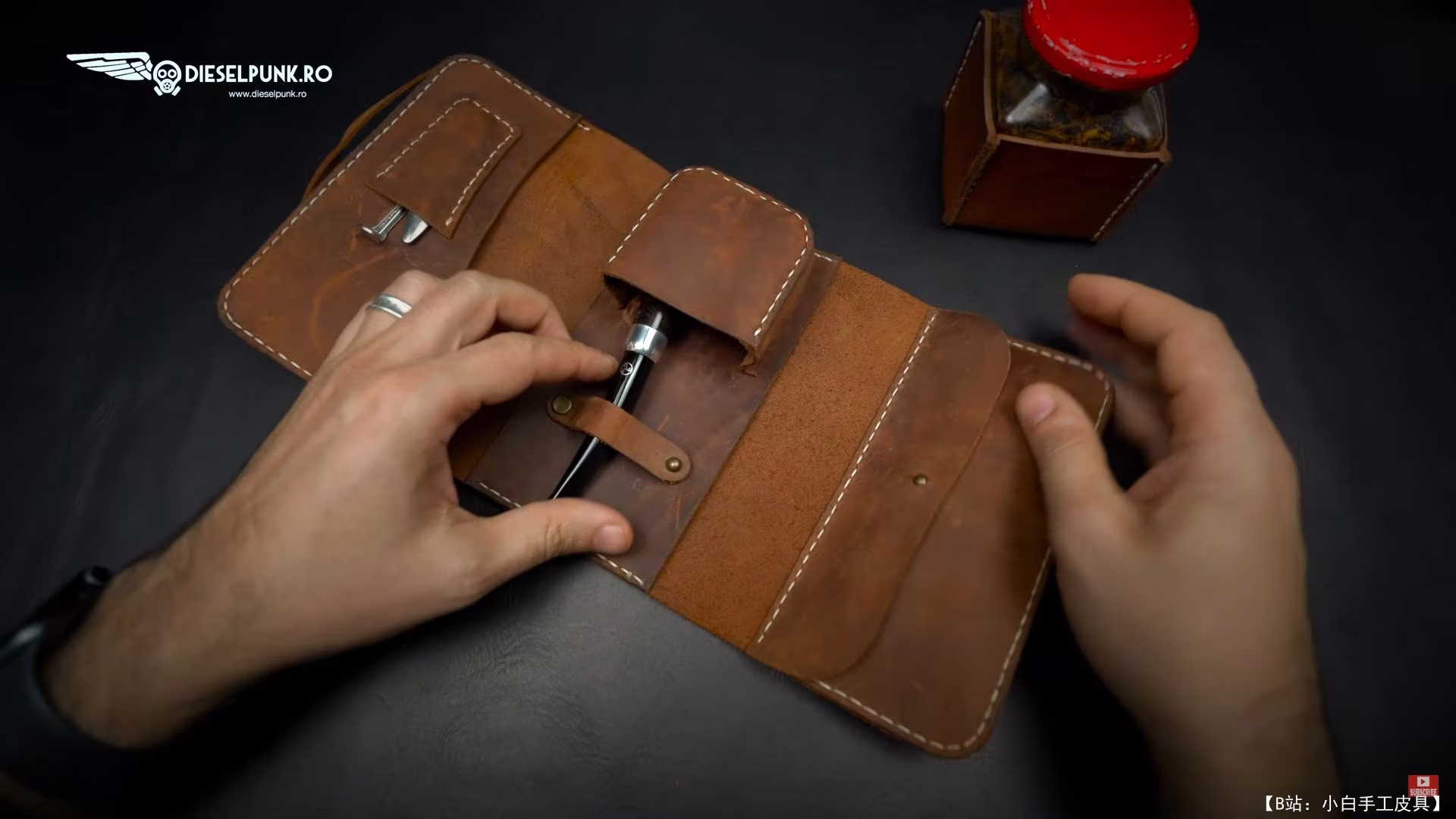 版型 Rattrays“Glory Day”烟斗和皮革袋，由 DieselpunkRo 设计 - 3