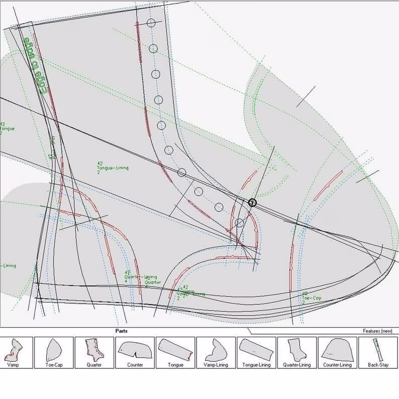 免费版型高筒靴 - 2