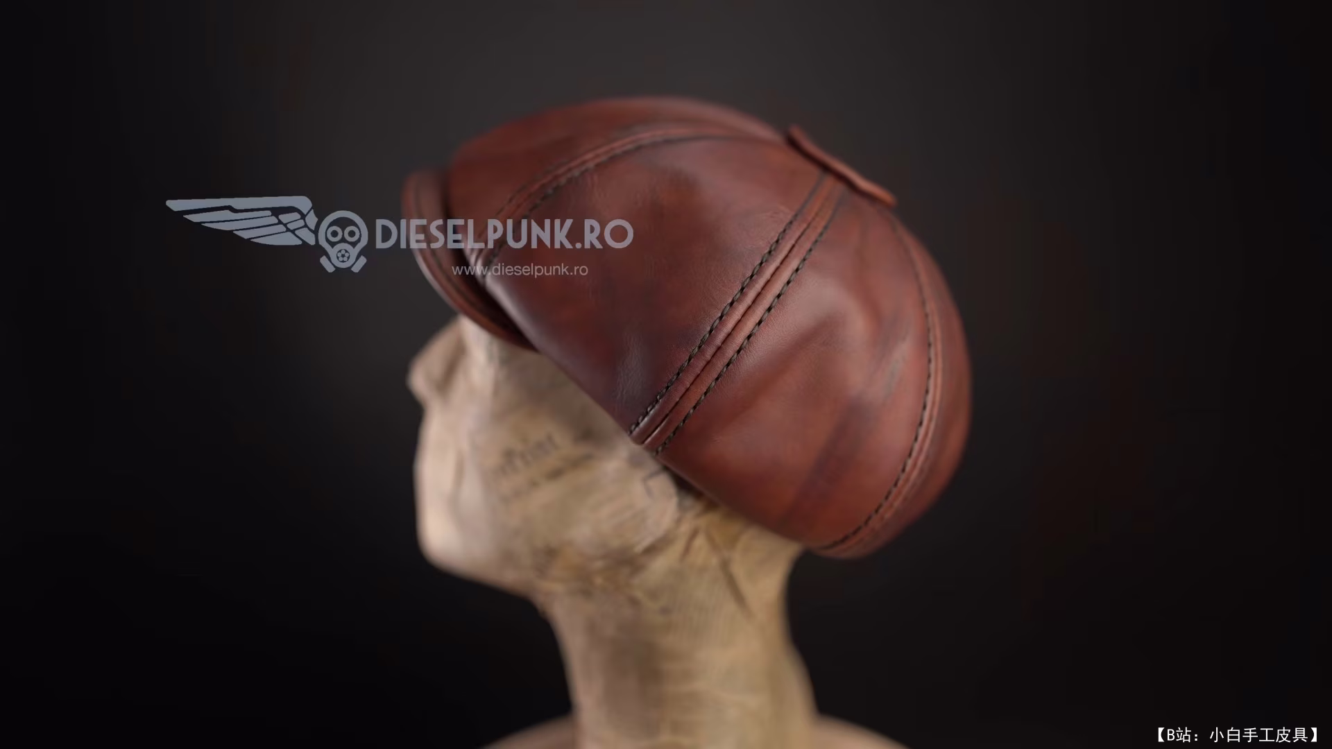 DieselpunkRo 免费版型六件式和八件式皮帽 - 1