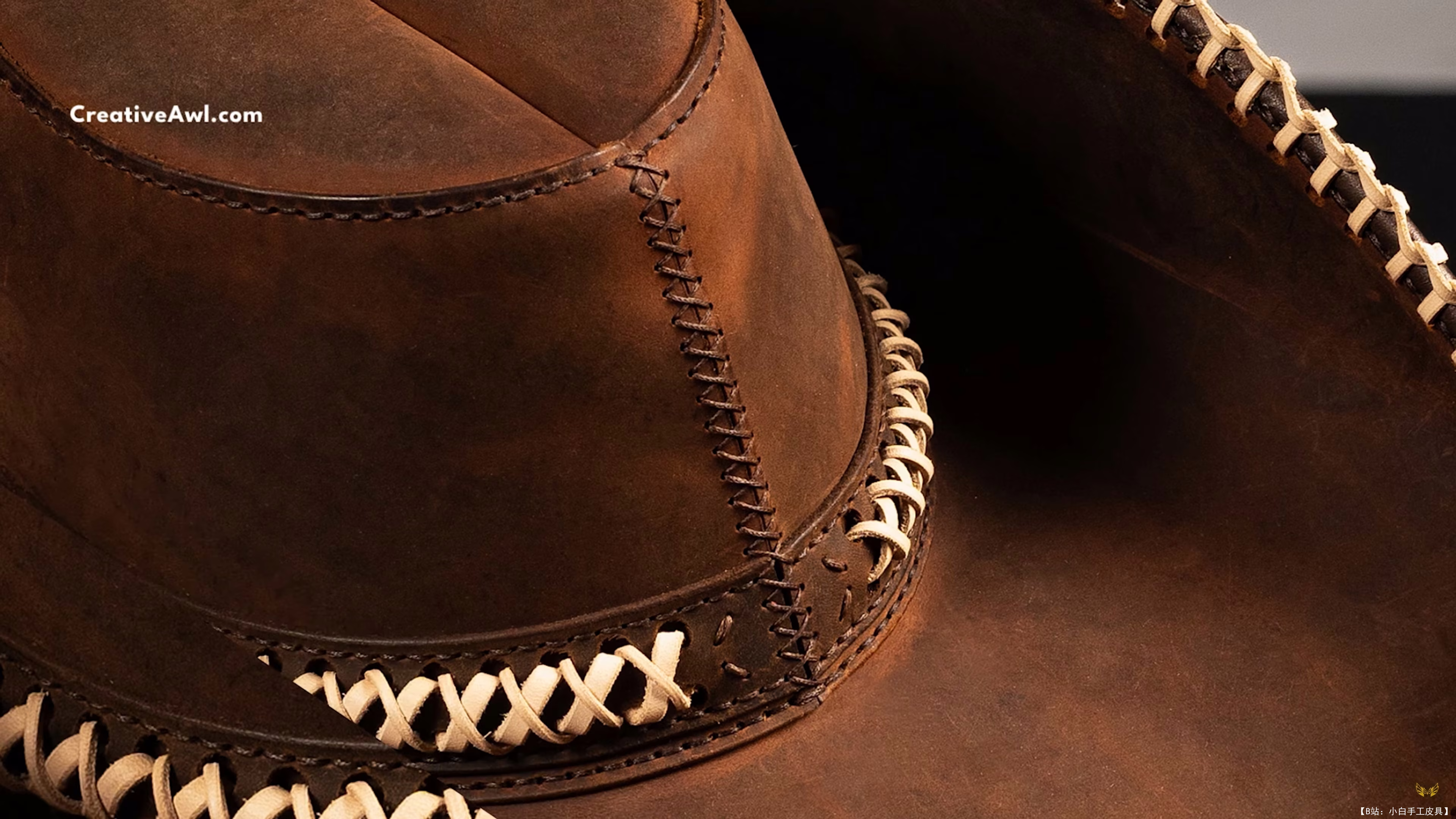 创意 Awl 设计的免费版型黄石皮帽 - 4