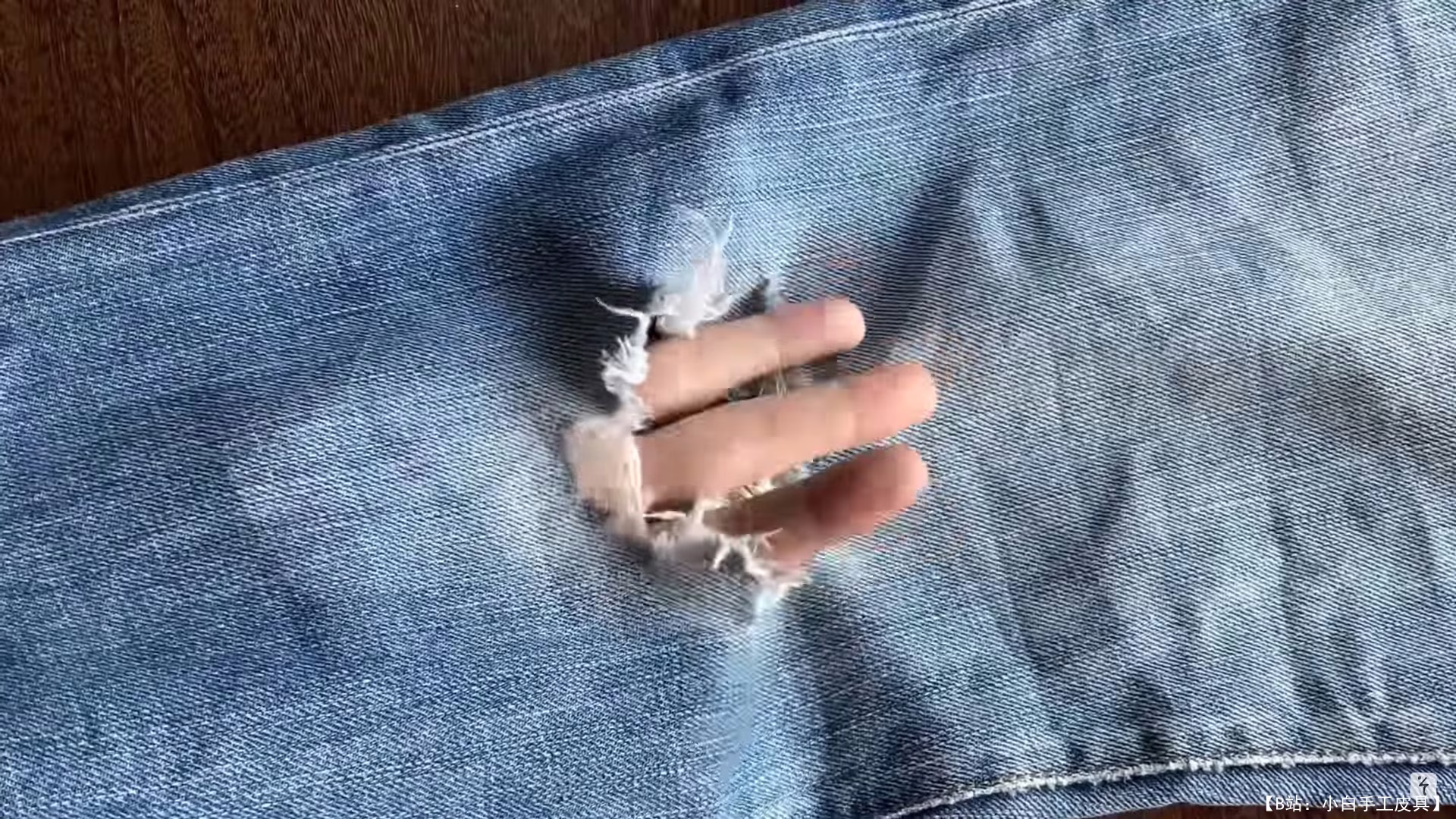 免费 Sozonobo 皮革牛仔裤补丁版型 - 2