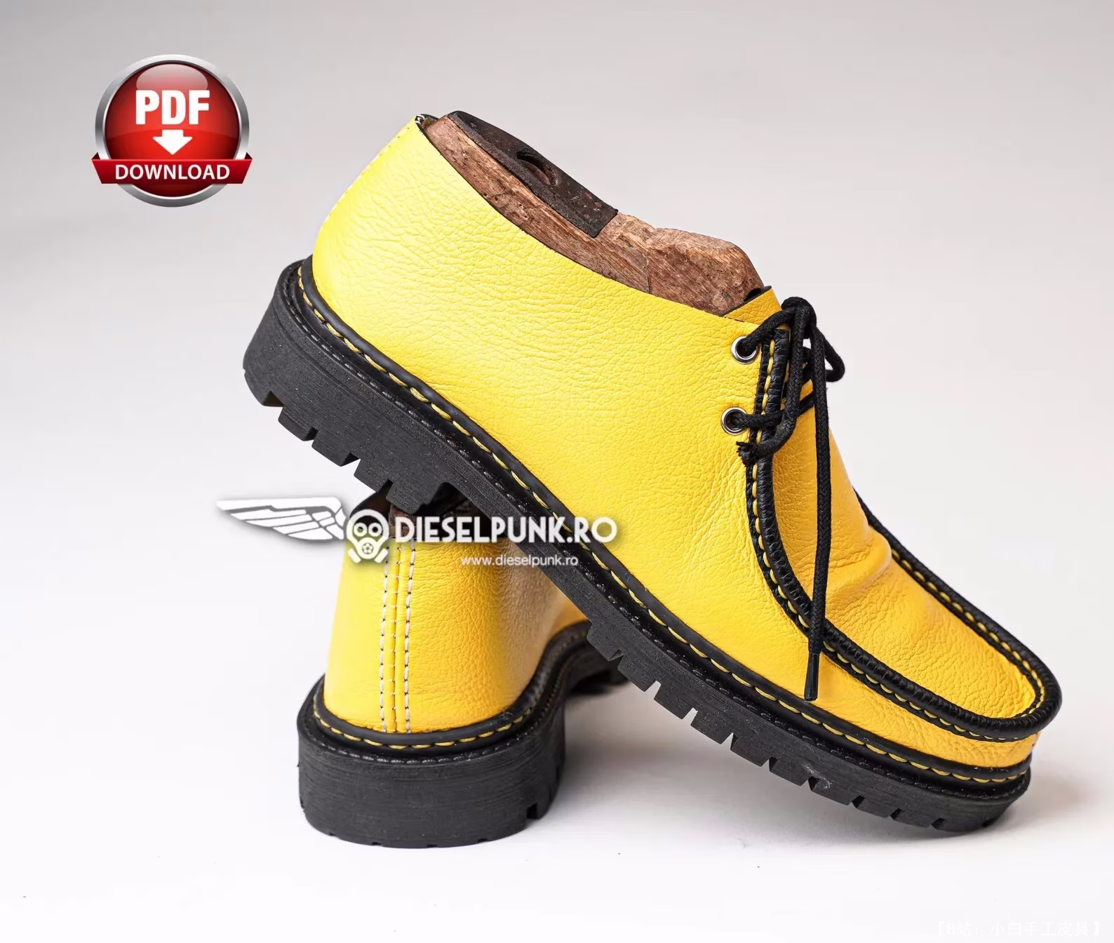 皮靴版型 \ Mocaboots by DieselpunkRo - 5