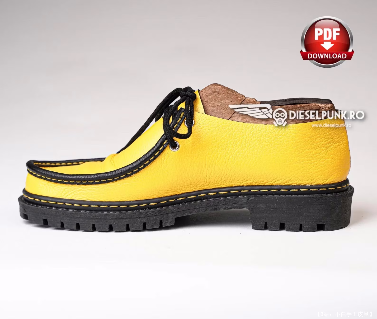 皮靴版型 \ Mocaboots by DieselpunkRo - 7