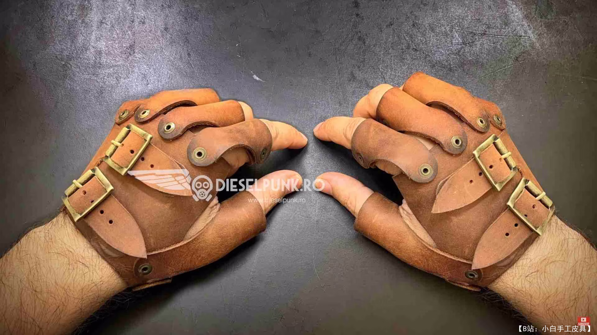 DieselpunkRo 的蒸汽朋克手套版型 - 1