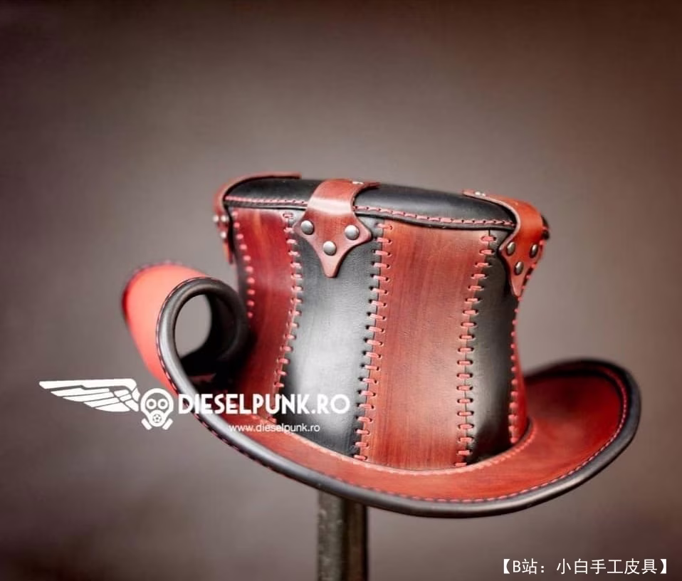 DieselpunkRo 的蒸汽朋克帽子版型 - 1