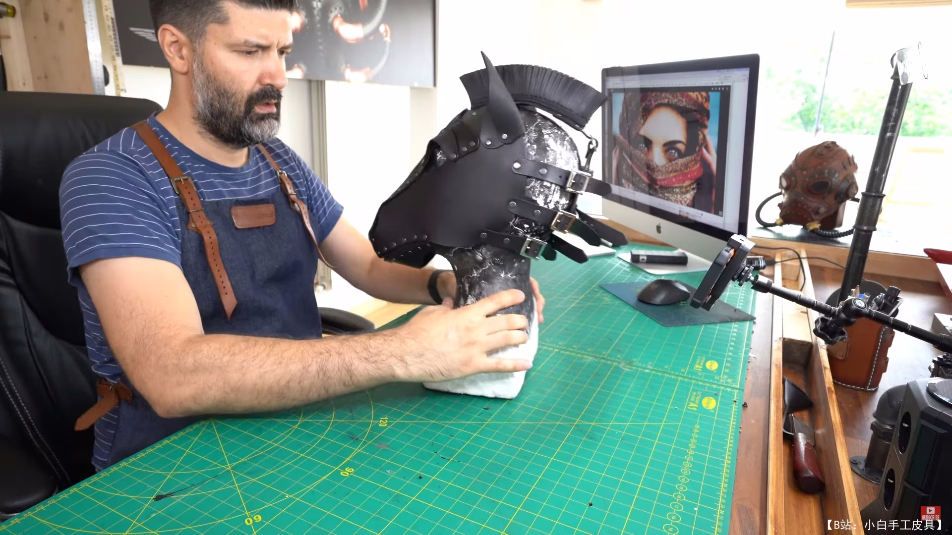 DieselpunkRo 设计的免费马面具版型 - 1