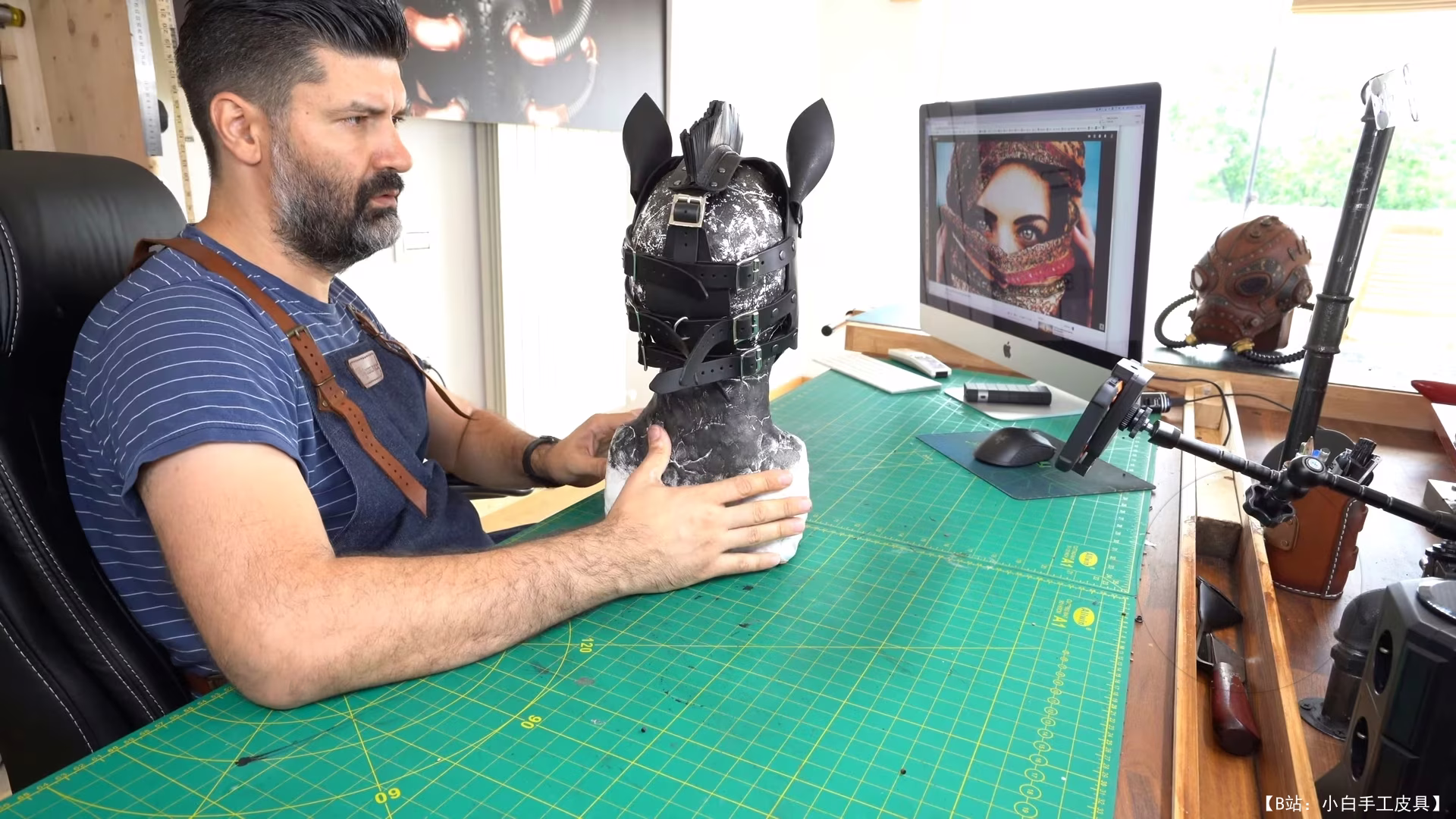 DieselpunkRo 设计的免费马面具版型 - 3