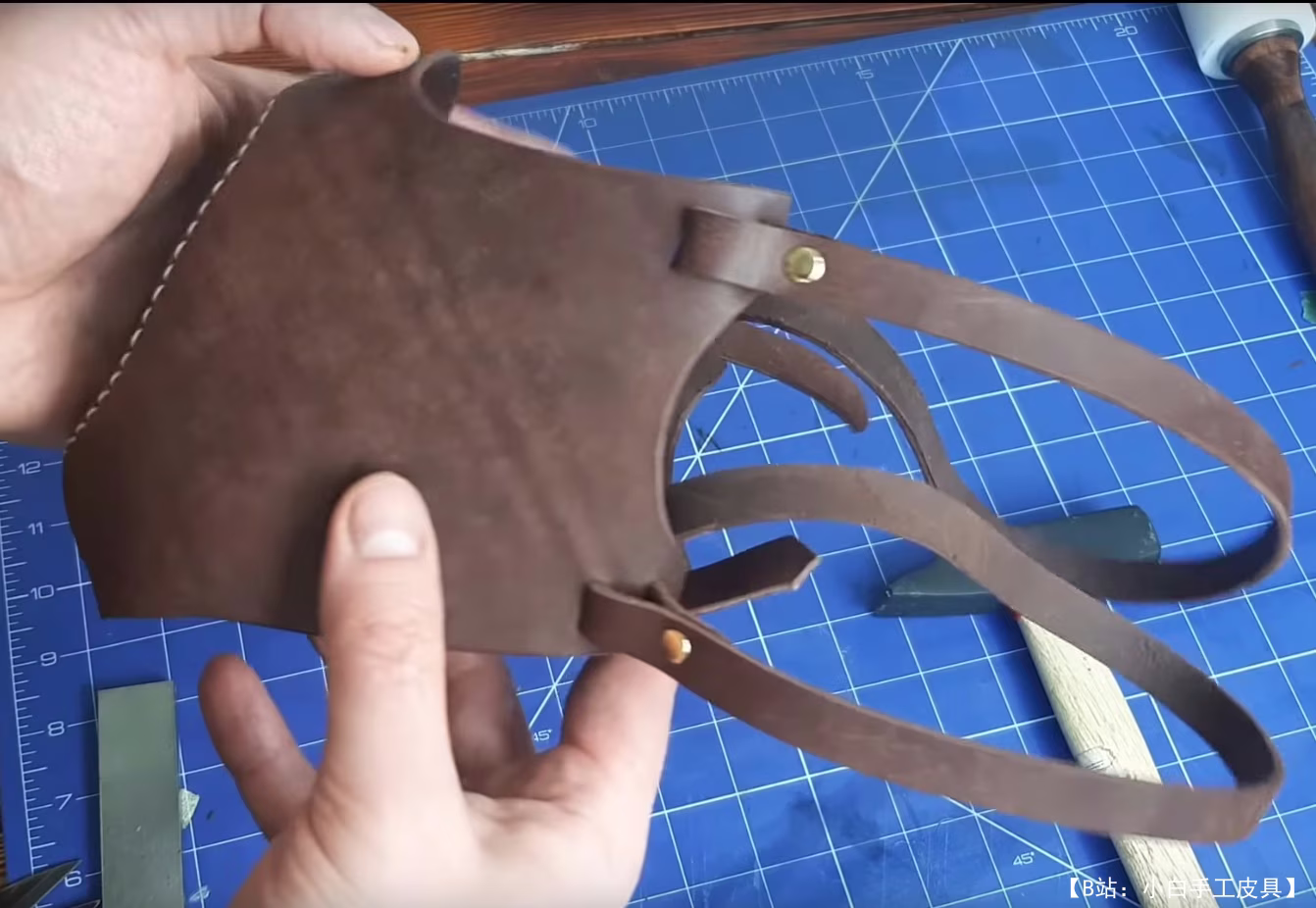 免费皮革面具版型 - 1