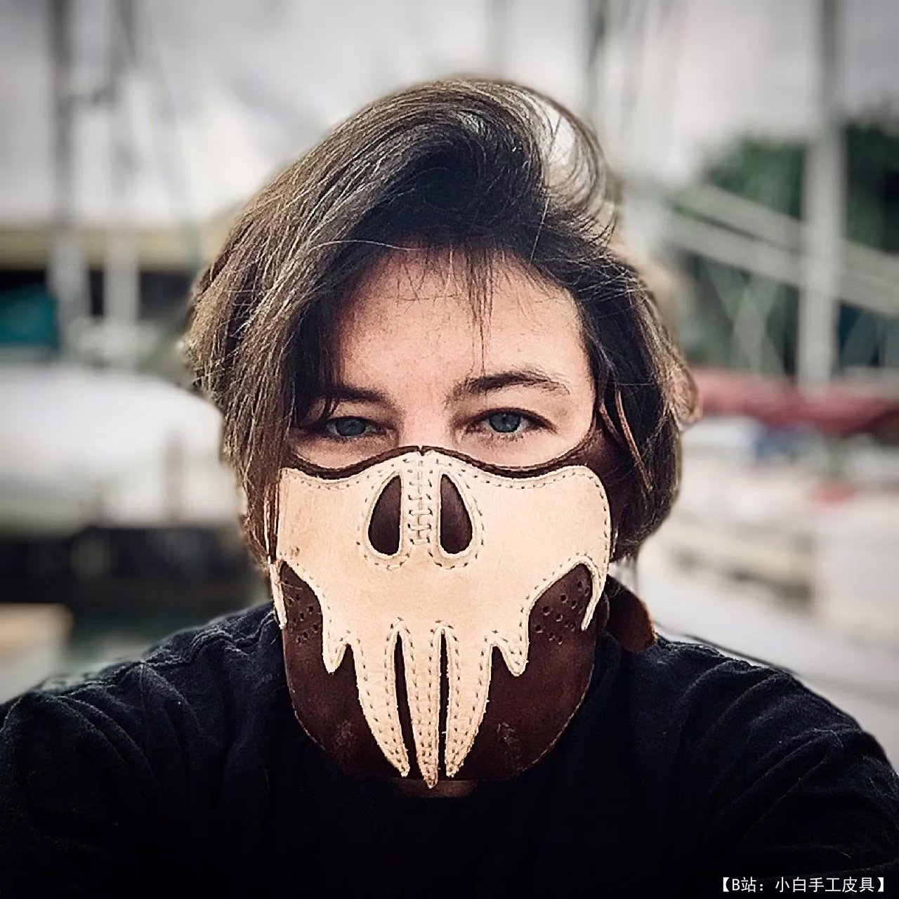 Karlova 免费版型骑车人骷髅面具 - 4