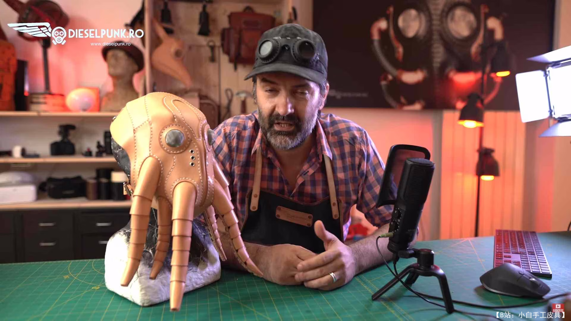 DieselpunkRo 版型 Chthulu 面具网状眼睛 - 3