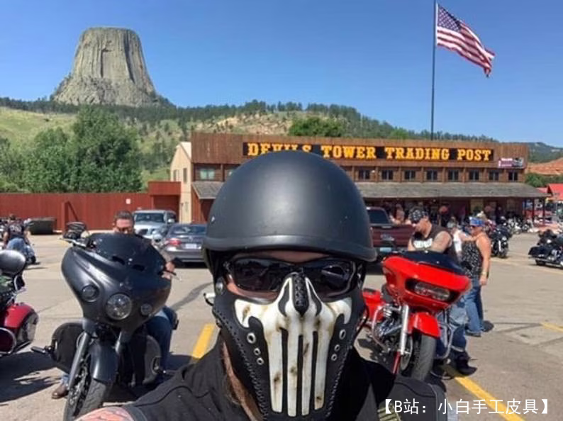 骑自行车者惩罚者的版型面具 - 1