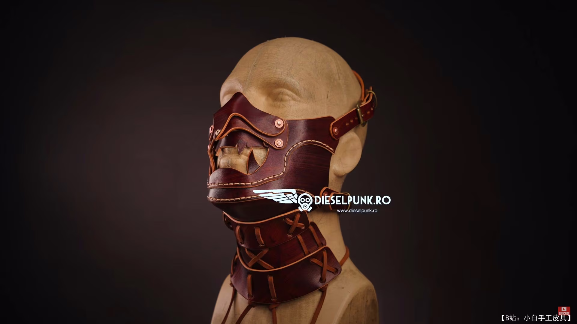 DieselpunkRo 设计的武士面具版型 - 1