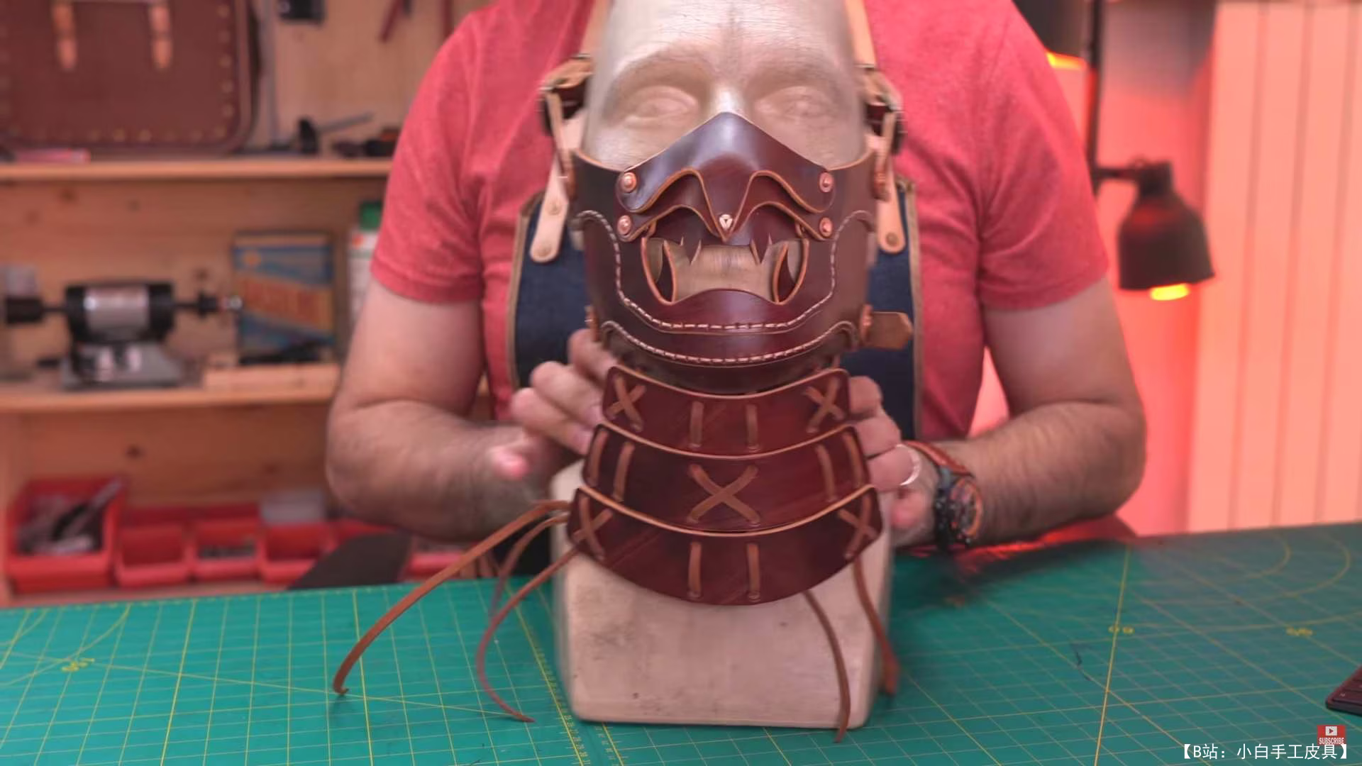 DieselpunkRo 设计的武士面具版型 - 2