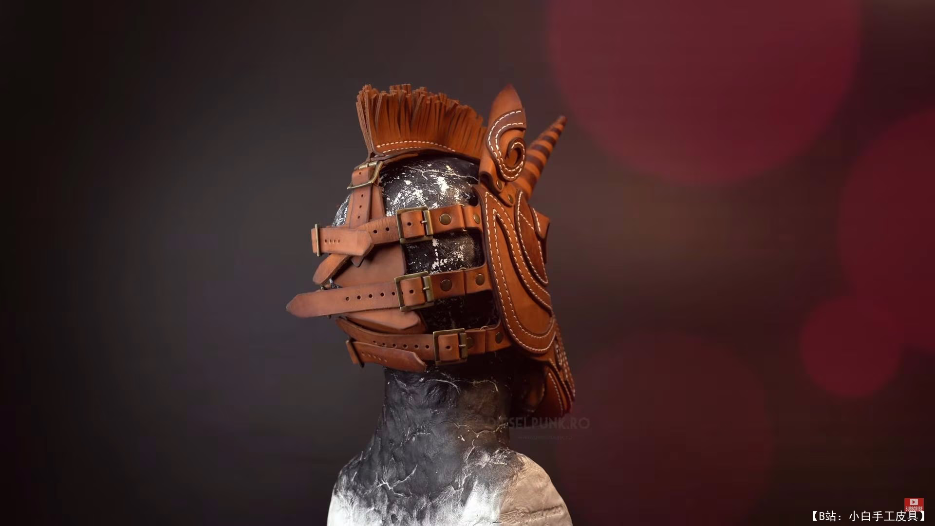 DieselpunkRo 的独角兽面具版型 - 3