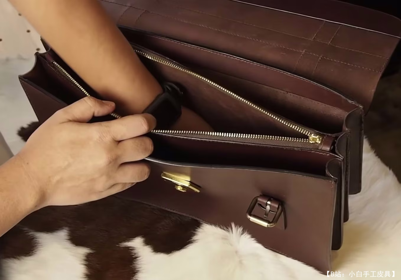 免费版型三层公文包 - 5