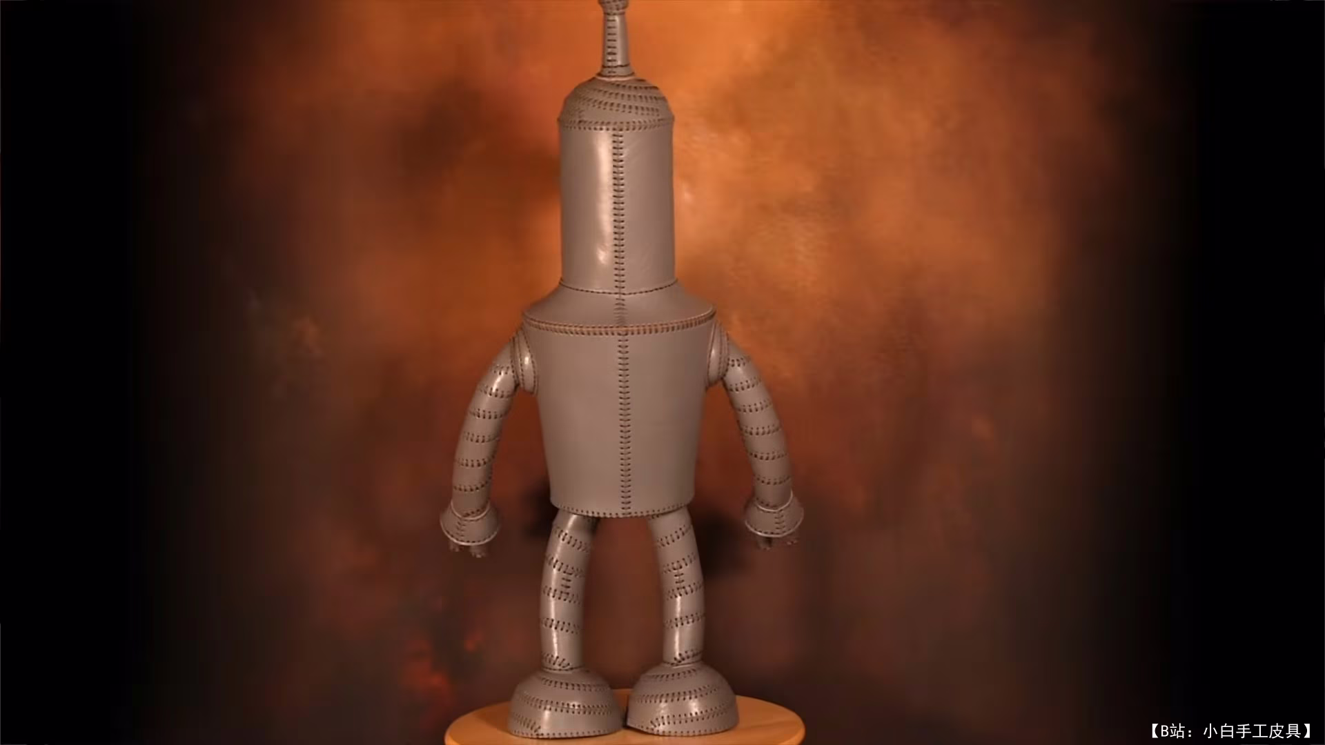 来自 LeatherHub 的动画系列《飞出个未来》中的免费模型人物机器人 Bender - 3