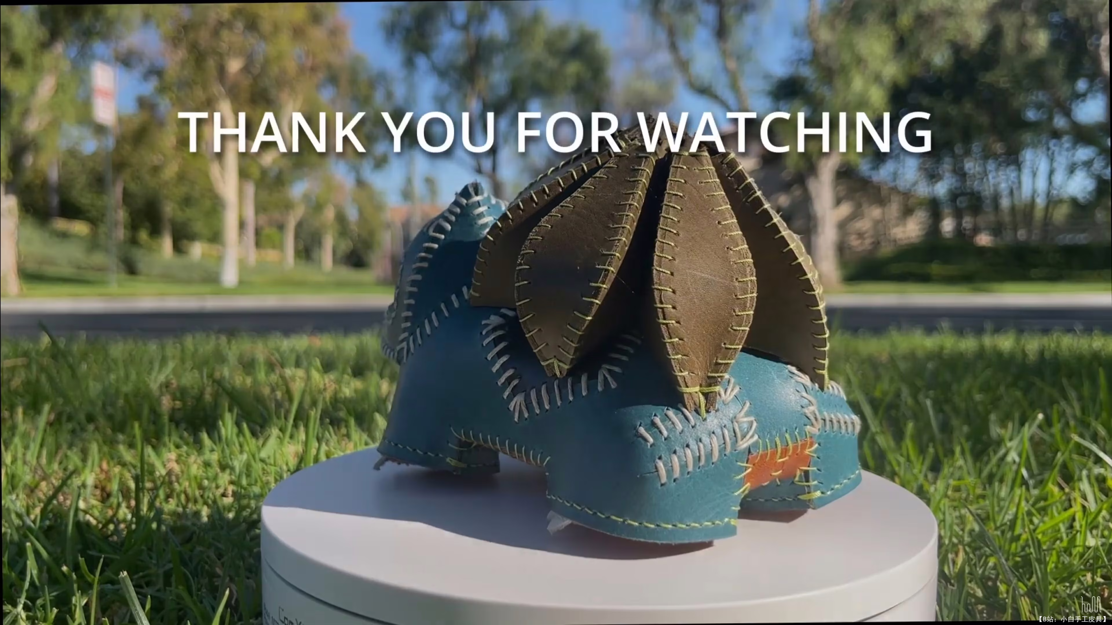 免费版型皮革玩具妙蛙种子 by Hillsworksus - 4