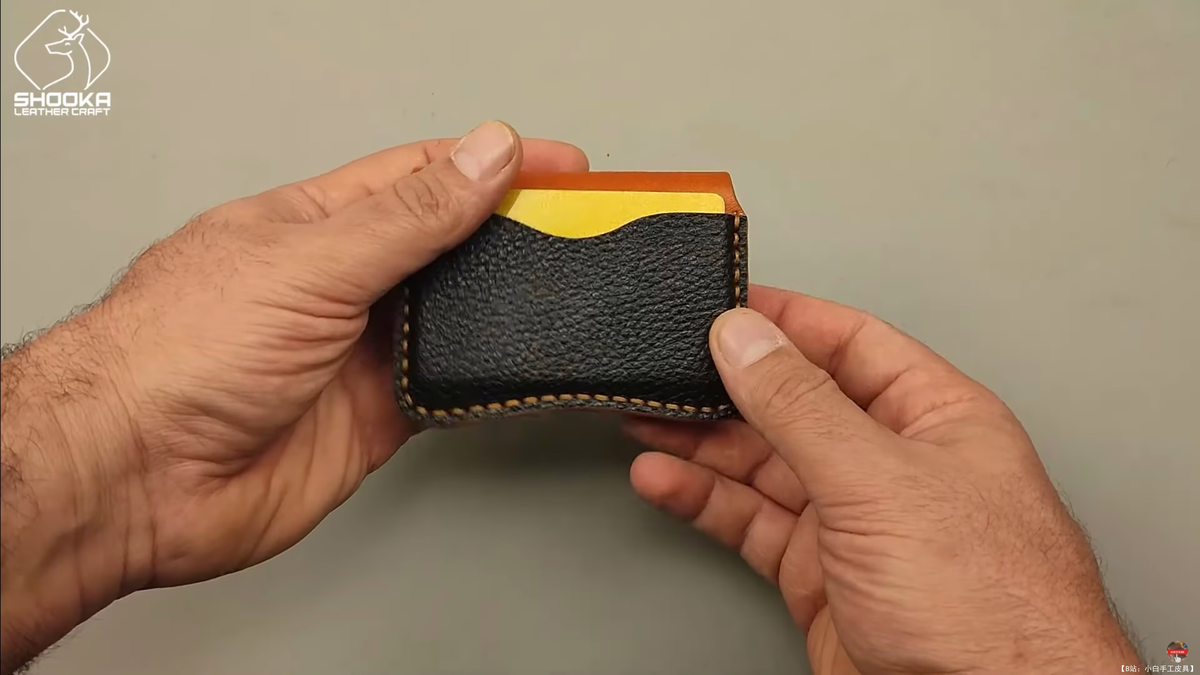 Shooka Leather 提供的免费持卡人模板 - 2