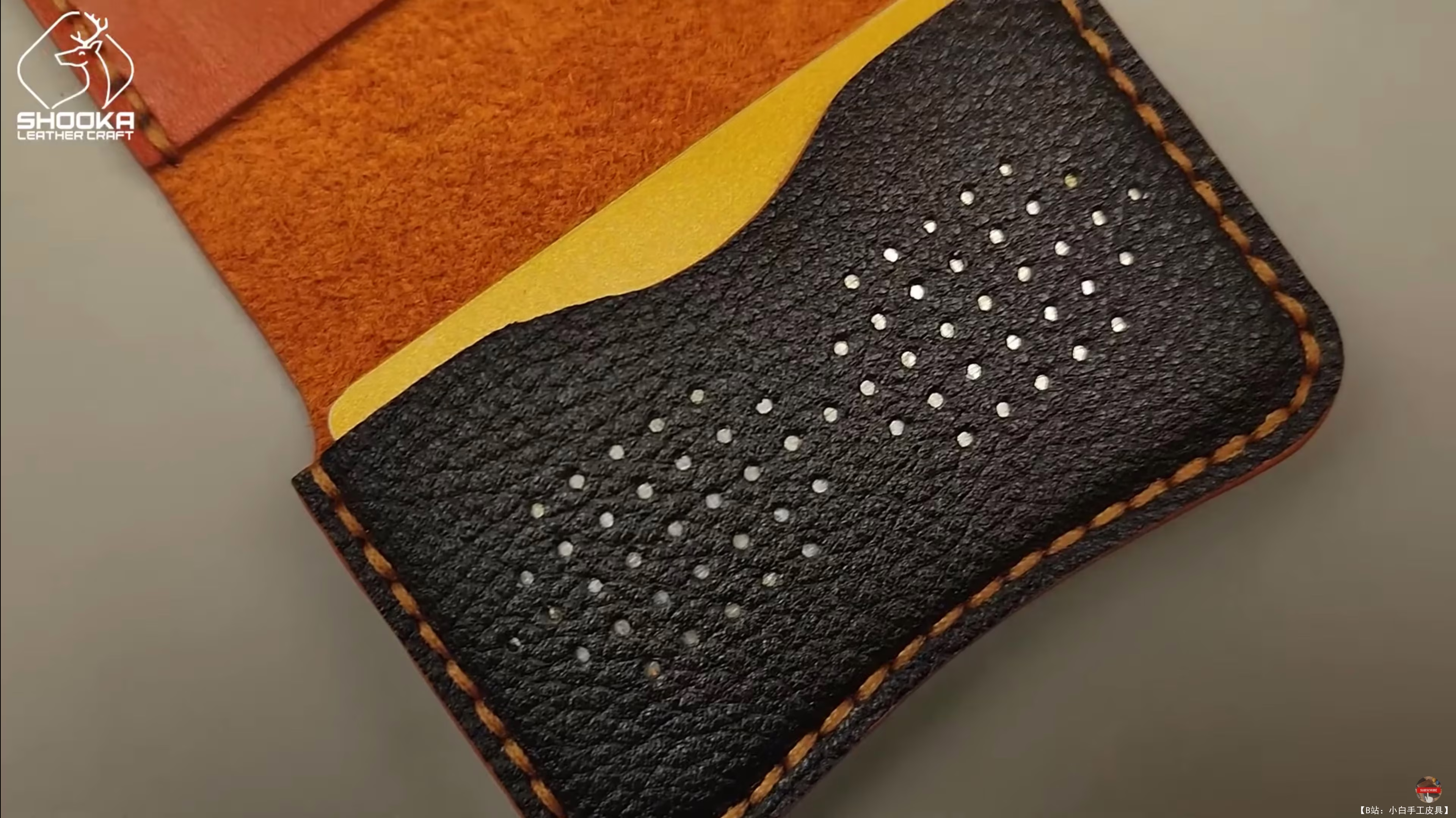 Shooka Leather 提供的免费持卡人模板 - 3