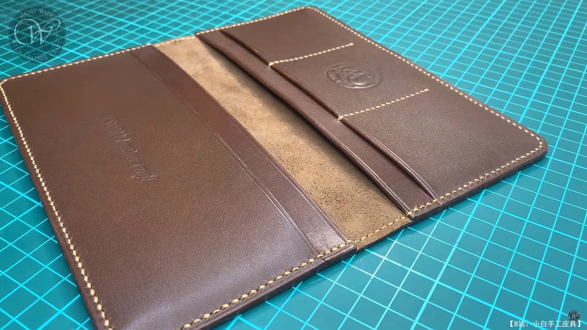 免费皮革钱包版型 - 1