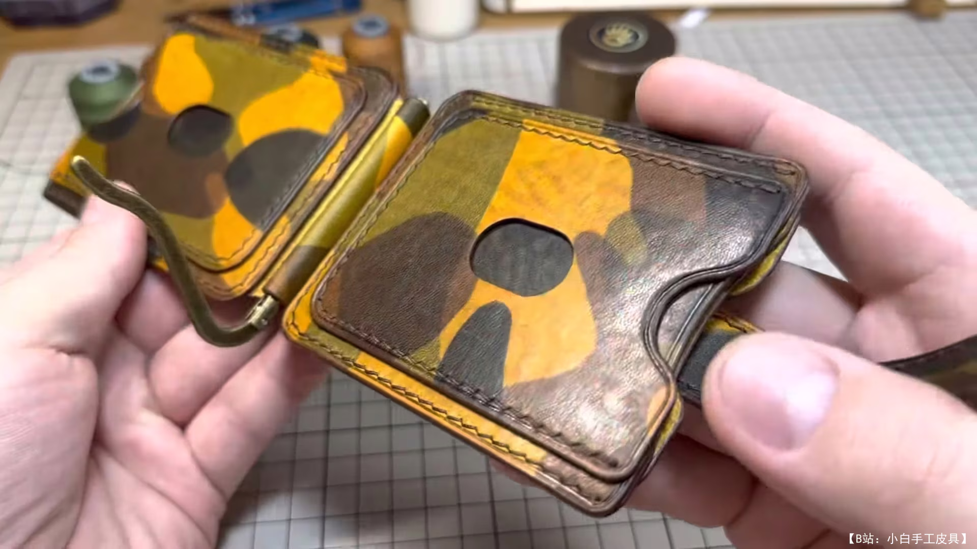 Midasa Workshop 提供的免费钱夹版型 - 3