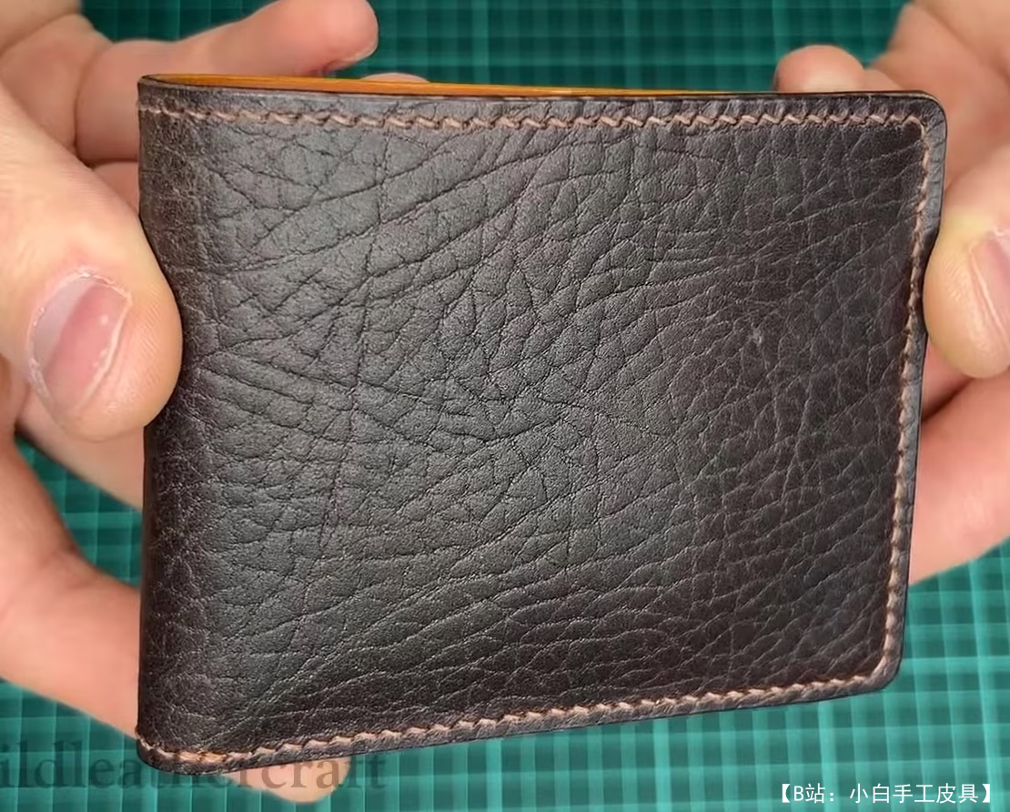 Wild Leather Craft 免费版型双折钱包 - 5