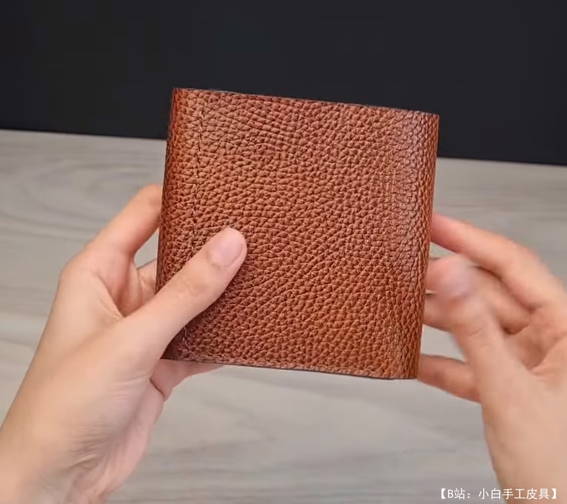 Wild Leather Craft 免费版型双折钱包 - 7