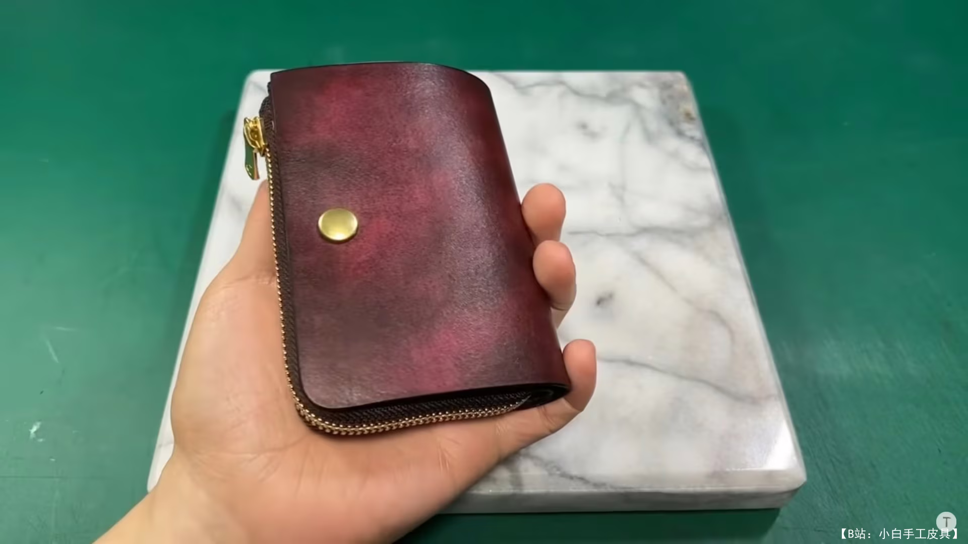 Maju T Works 免费版型双折拉链钱包 - 1