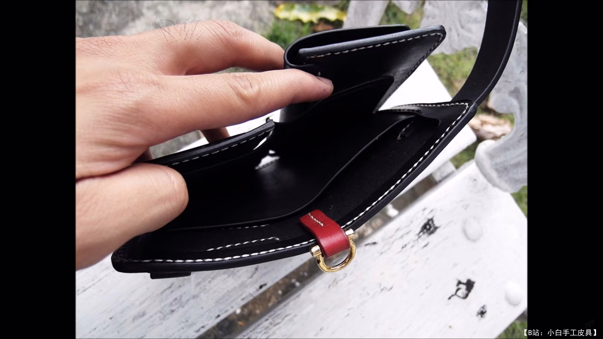 Hardyleather 免费版型机车钱包 - 8