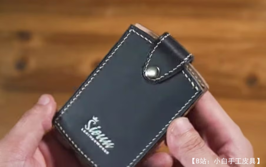 Sieun Leatherworks 的免费版型卡夹手风琴 - 3