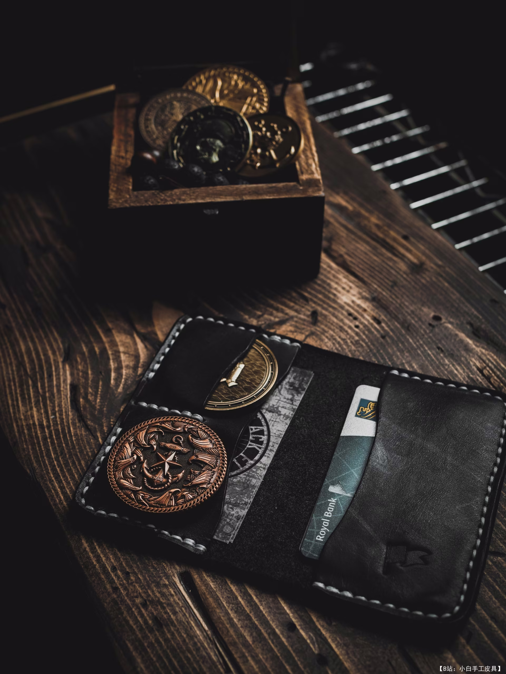 Black Flag Leather Goods 提供免费版型持卡人 EDC 挑战硬币 - 2