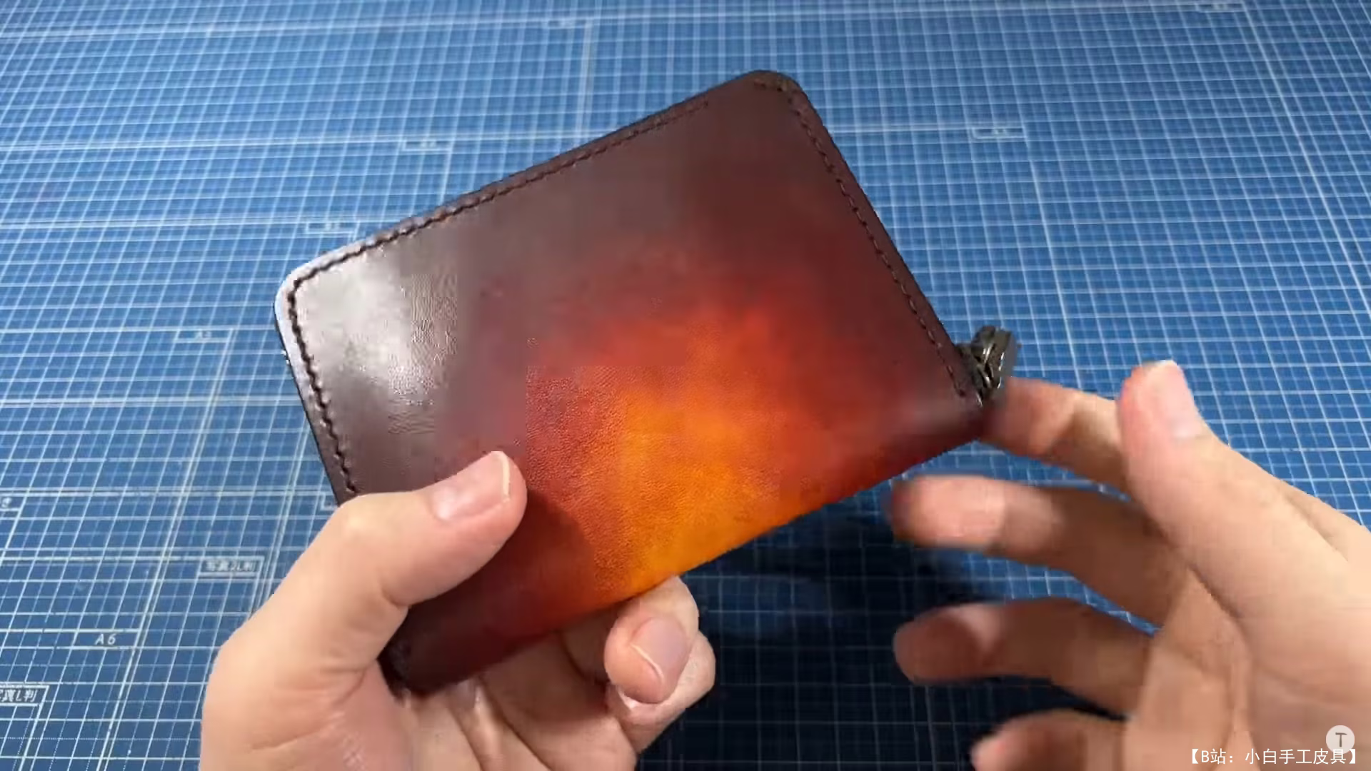 Maju T Works 免费版型半拉链钱包 - 2